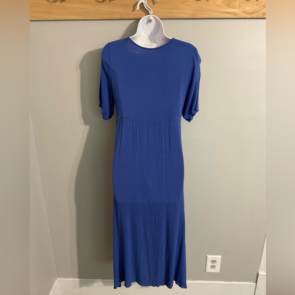 Unbranded maxi dress with embroidered trim. Size small - Picture 3 of 3